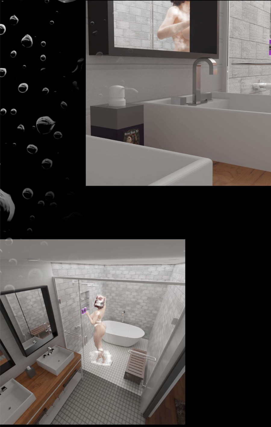 My Neighbor’s Widow [Rose Blue 3D] Chapter 1 - Page 93