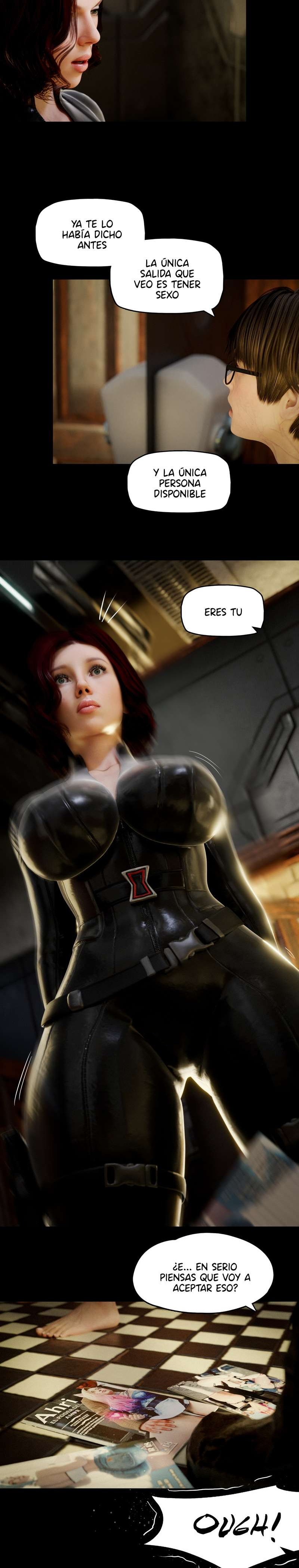 My Neighbor’s Widow [Rose Blue 3D] Chapter 14 - Page 9