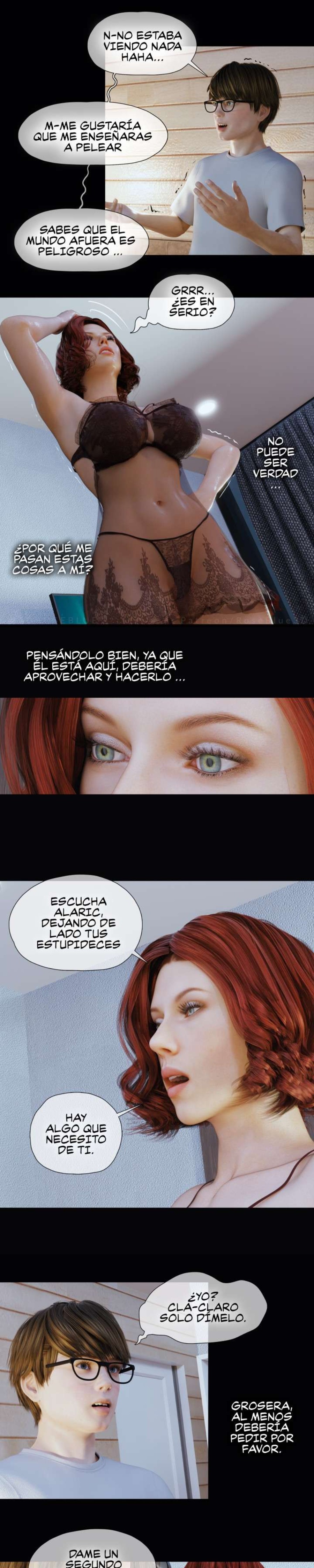 My Neighbor’s Widow [Rose Blue 3D] Chapter 4 - Page 23