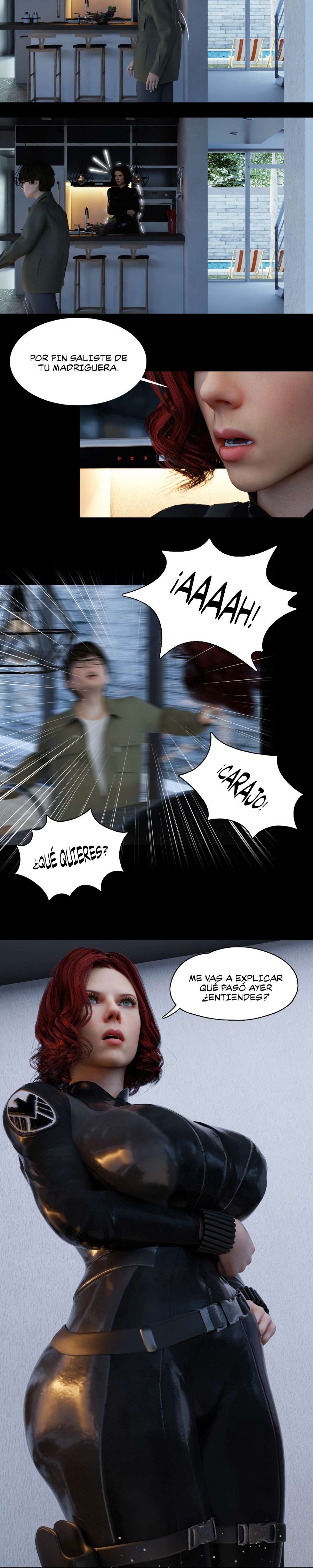 My Neighbor’s Widow [Rose Blue 3D] Chapter 5 - Page 18