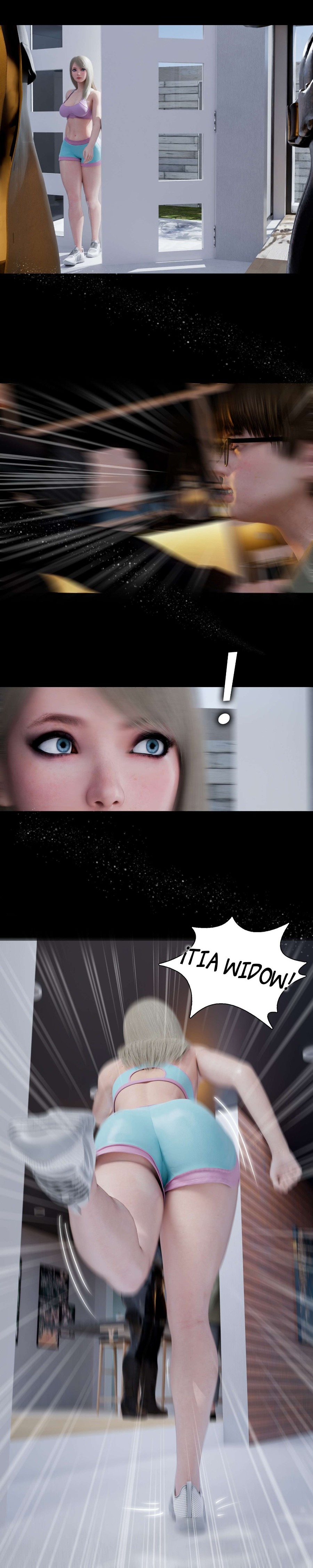 My Neighbor’s Widow [Rose Blue 3D] Chapter 5 - Page 22