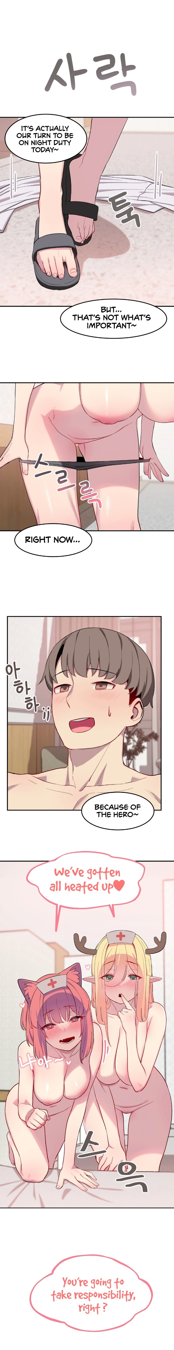 Hospitalized Life in Another World Chapter 4 - Page 1